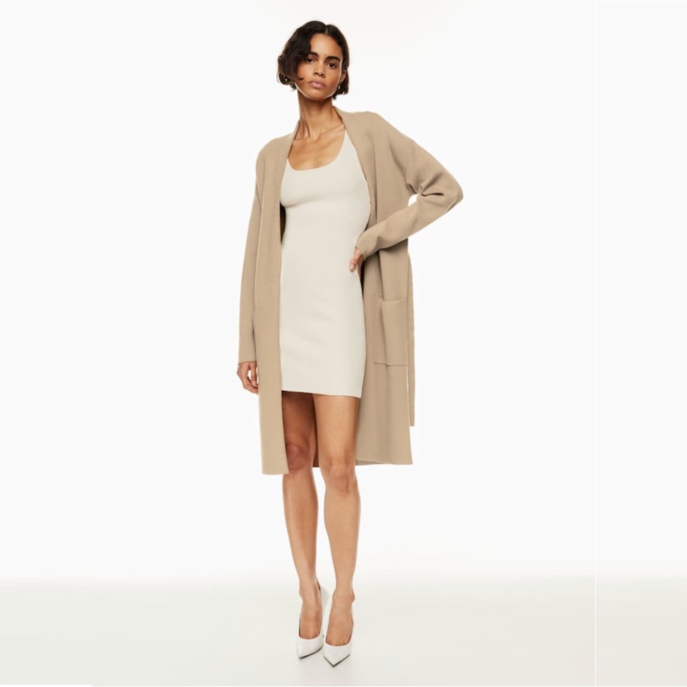 Aritzia Babaton Lance Open Front Cardigan Size Small